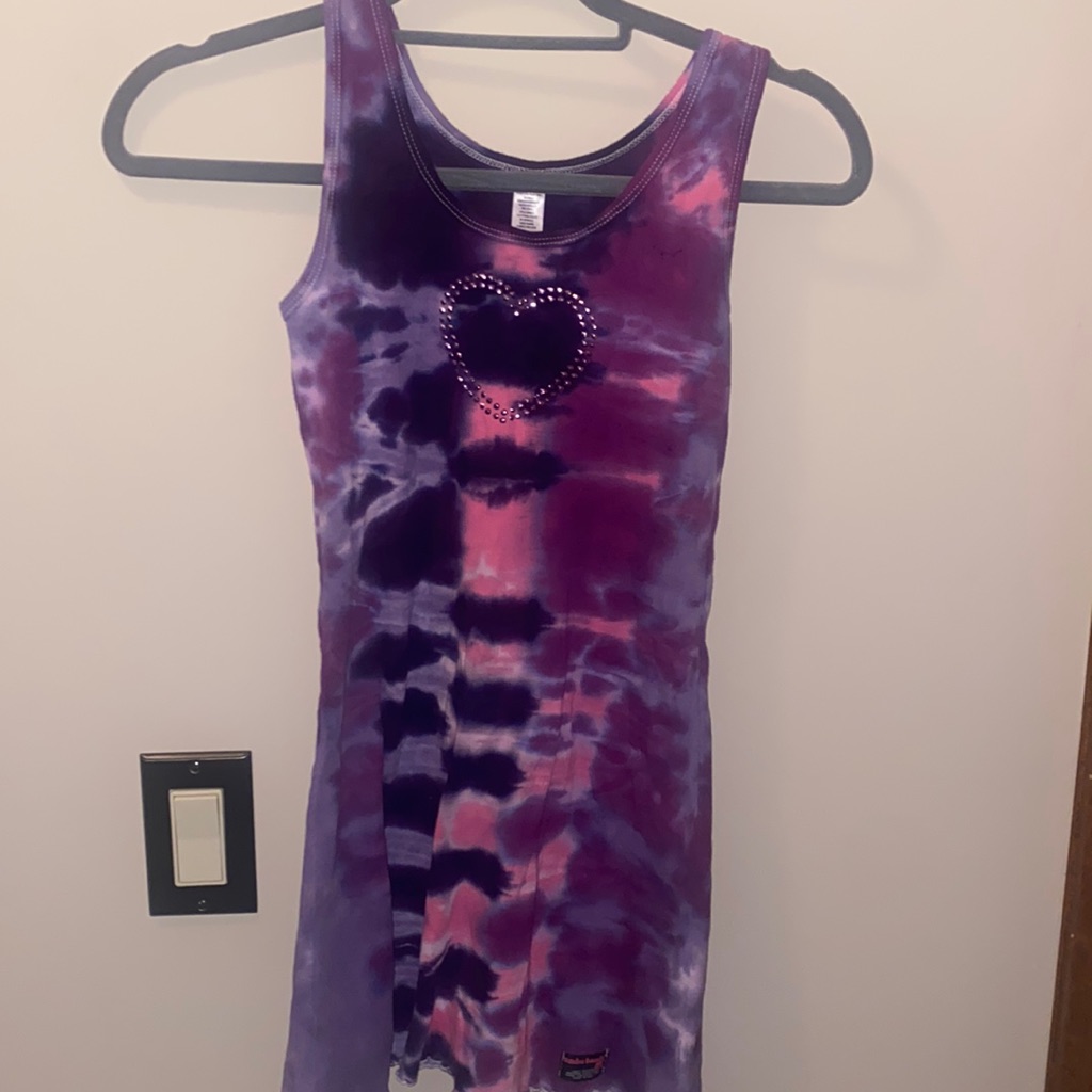 Undee Bandz Kids Tie Dye Dress Size 12